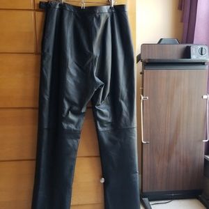 Leather pants